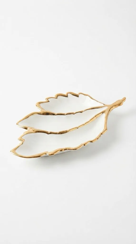 Premium Decorative Dining & Serving Tray-16ZB-DZ — White