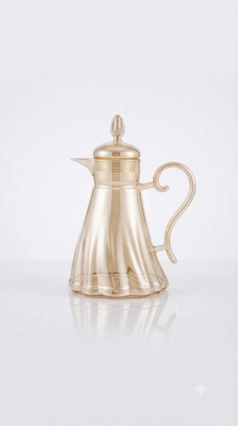 Elegant Crystal Water Jug for Dining-186-7 — White