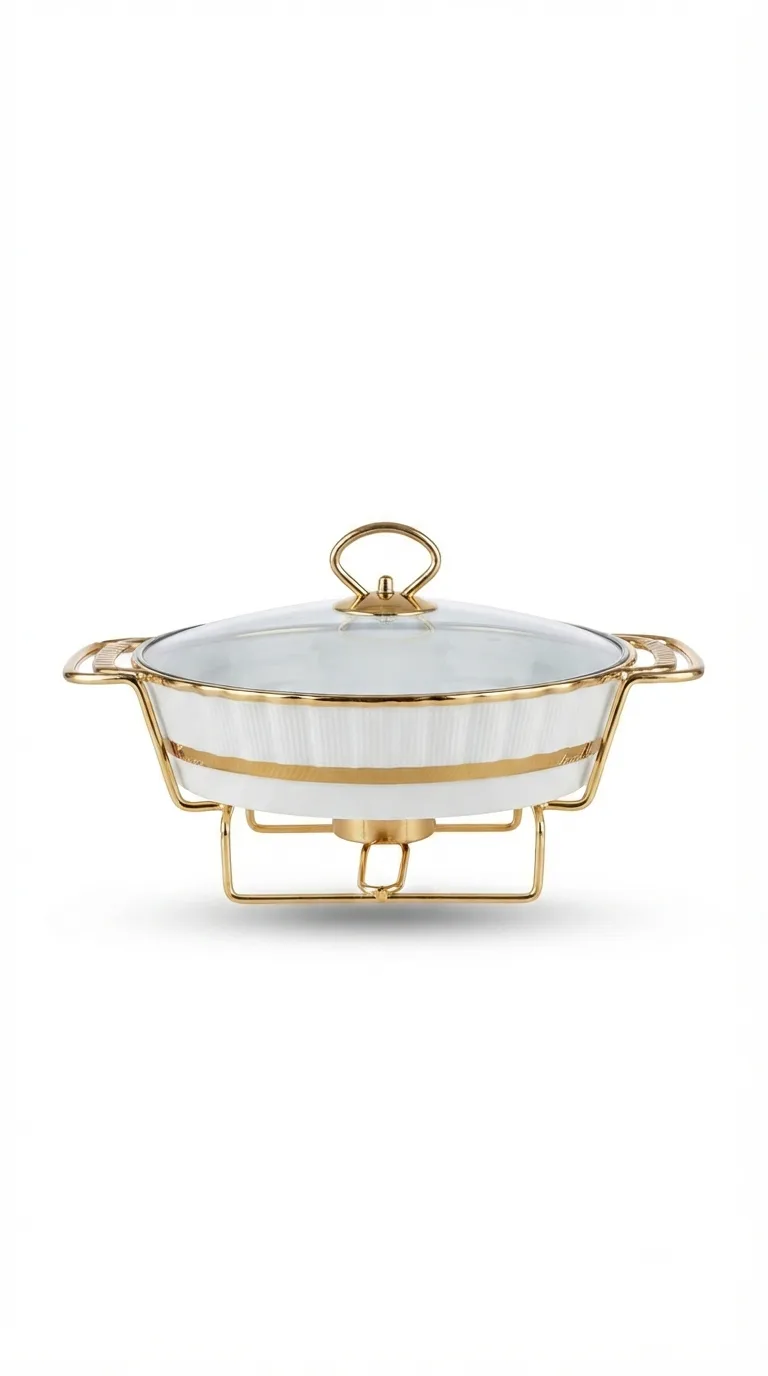Premium Ceramic Dish For Stylish Everyday Serving-203-2(Small) — White · Small
