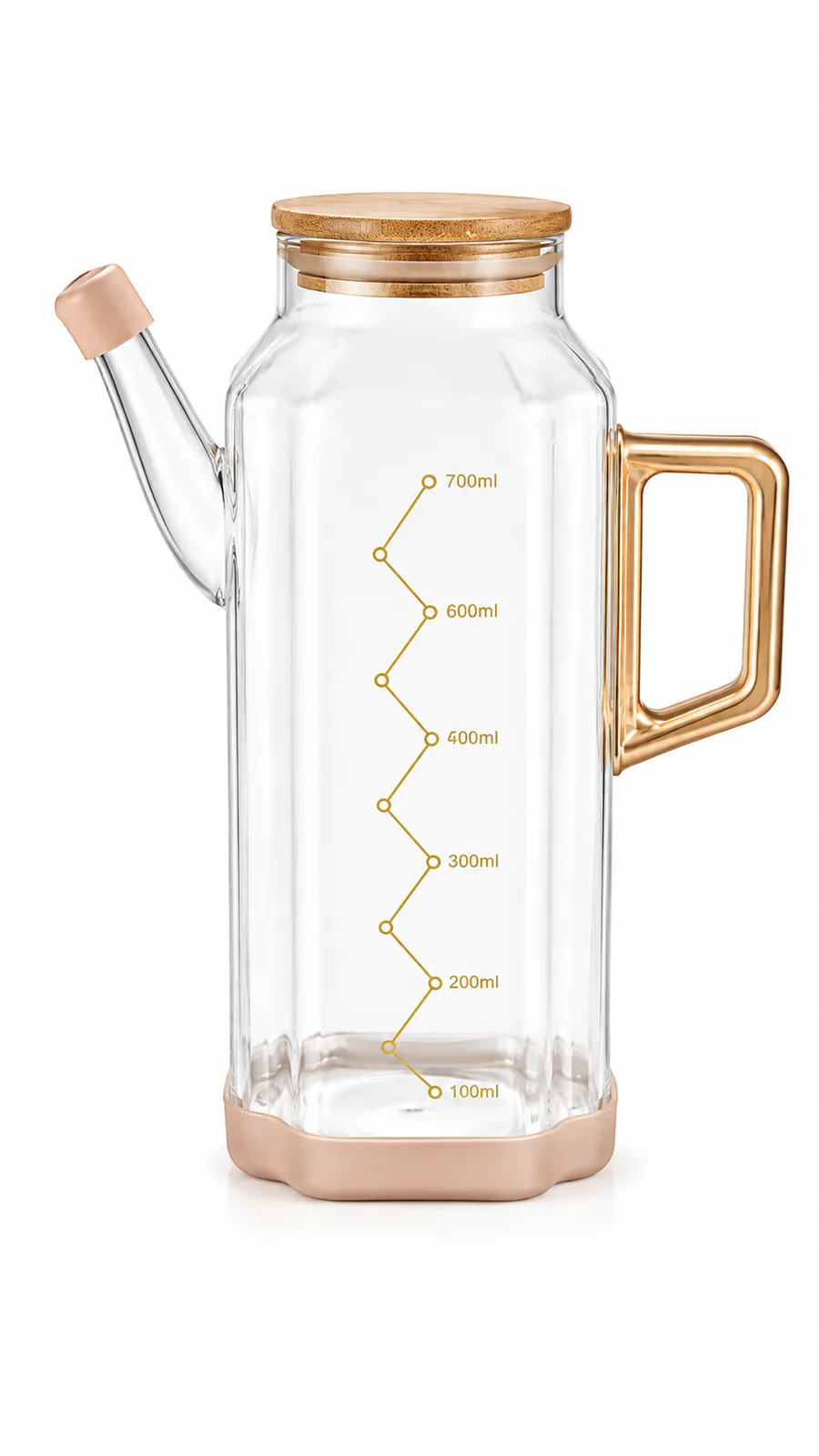 AuraGlass Premium Geometric Oil Dispenser - 1000ml_423-4 — white