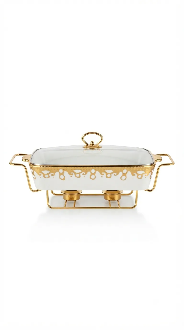 Premium Ceramic Dish For Stylish Everyday Serving-203-3(Big) — White · Big