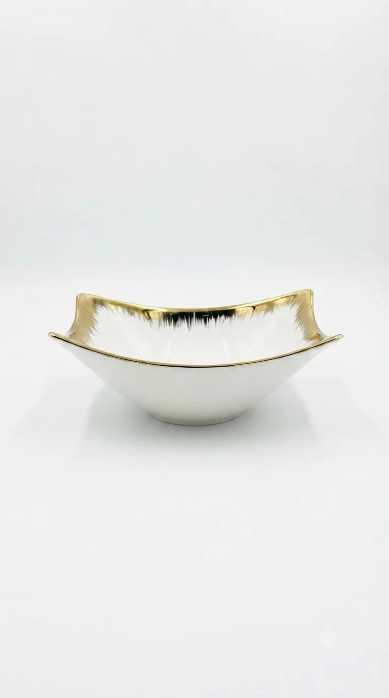 Premium Ceramic Multipurpose Snack & Dessert Serving Bowl-XYL216-83A — White